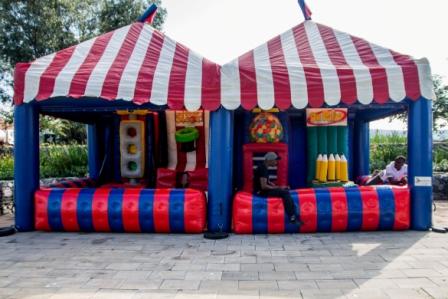 Inflatable Carnival Booth with Games